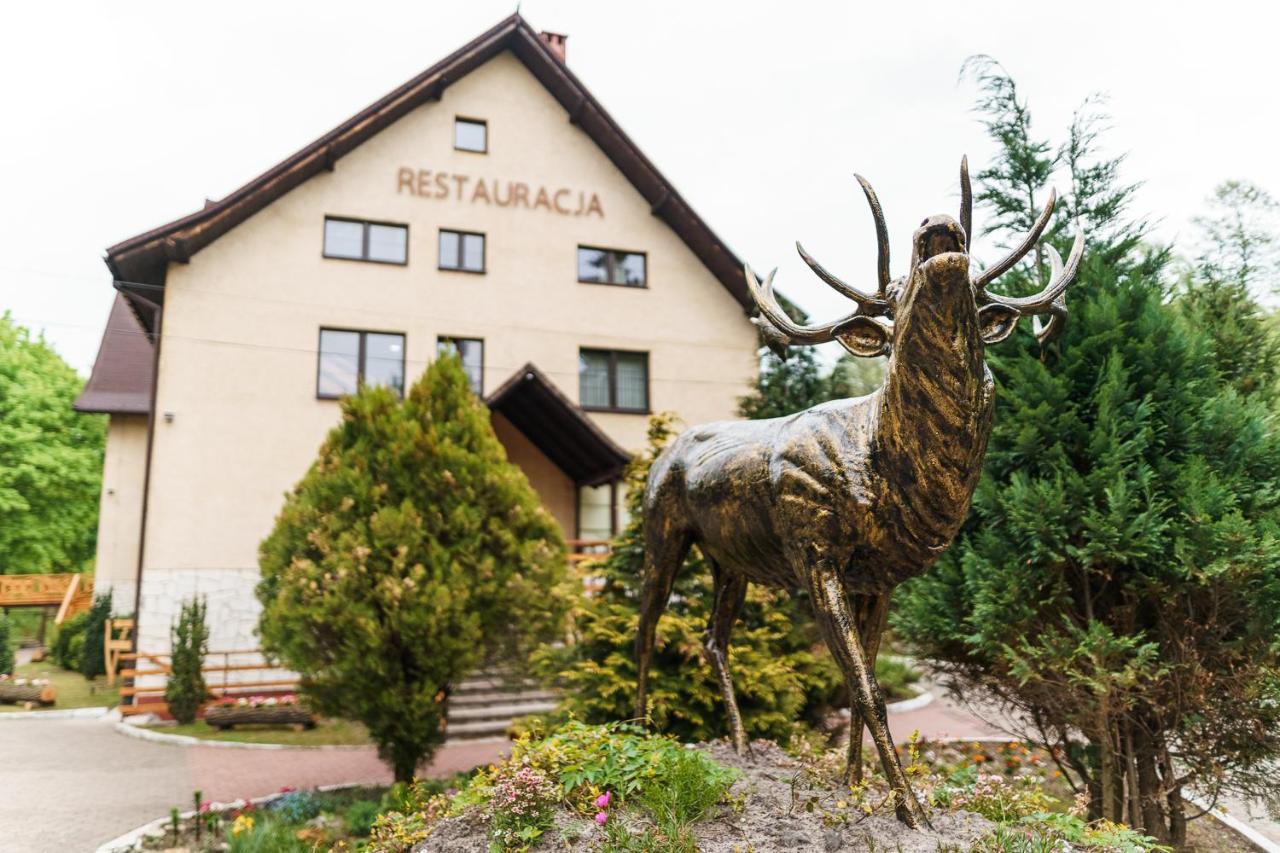 Zloty Jelen - Restauracja I Dom Goscinny Potok Zloty Kültér fotó