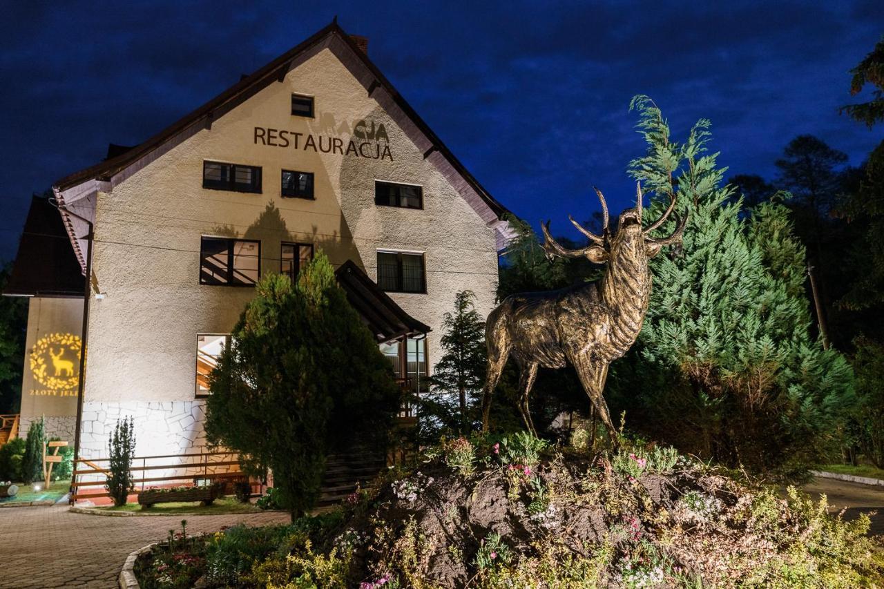 Zloty Jelen - Restauracja I Dom Goscinny Potok Zloty Kültér fotó